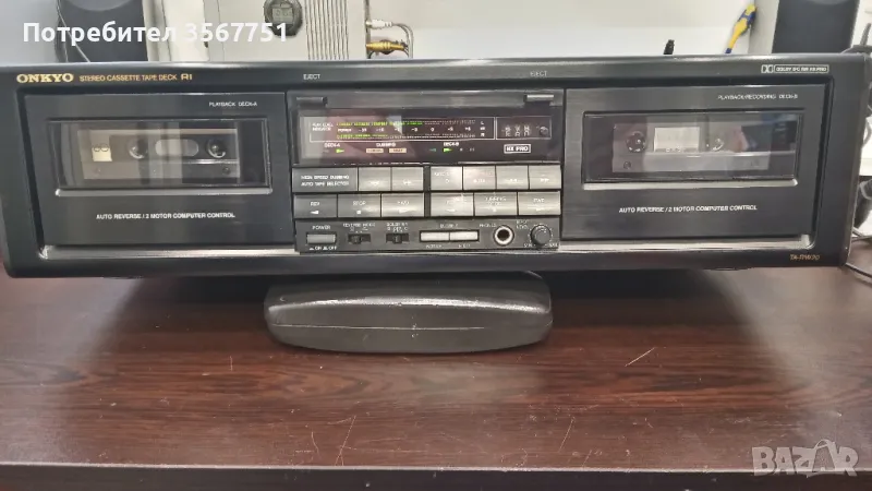 ДВУКАСЕТЪЧЕН ДЕК ONKYO TA-RW20, снимка 1