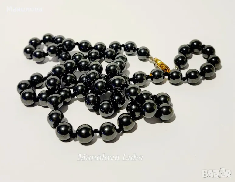 Колие от кристални Mystic Black Pearl SWAROVSKI., снимка 1