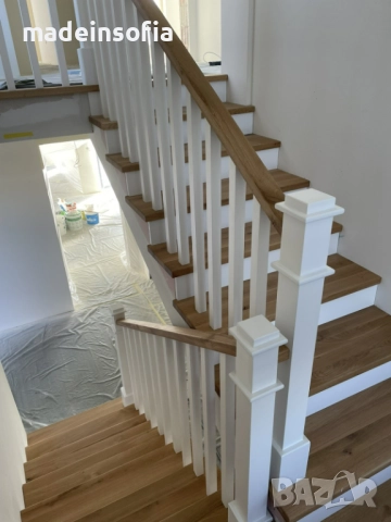 Облицоване на стълбища с дърво, дървени стъпала, снимка 11 - Ремонти на къщи - 51804266
