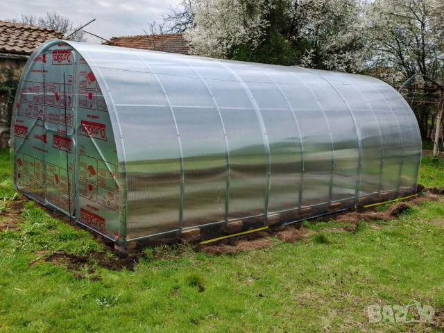 Оранжерии с поликарбонат 3х8 — профил 40×20 • без заварки • доставка, снимка 15 - Оранжерии - 53613865