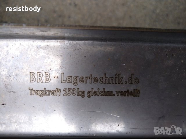 Транспортни колички от нерждаема стомана за Евро каси 60/40, снимка 2 - Друго търговско оборудване - 40741929