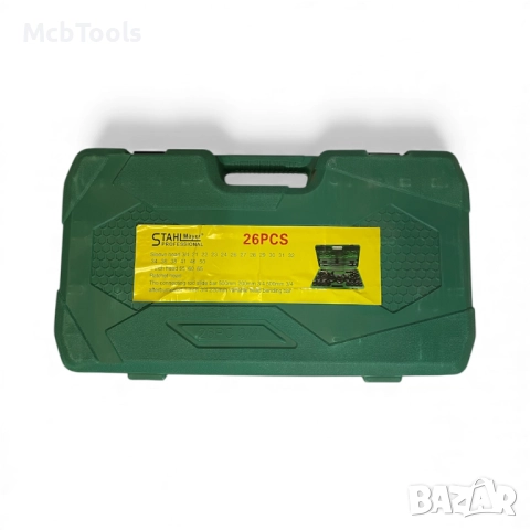 Камионджийско гедоре 26 части 3/4″ и 1″ STAHLMAYER, снимка 6 - Гедорета - 52844443