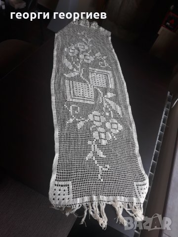 Покривка, каре, ръчмо плетиво, неизползвани, по 5 лв, снимка 5 - Покривки за маси - 33845782