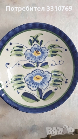 Красиви порцеланови стенни чинии. , снимка 5 - Декорация за дома - 52820824