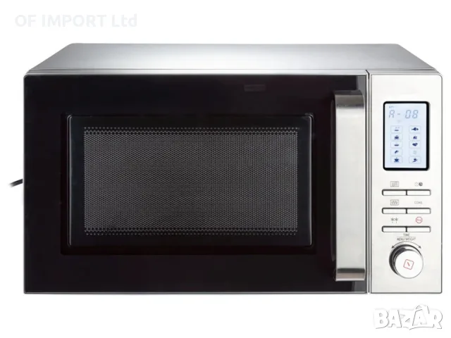 Микровълнова Печка Фурна SILVERCREST SMW 800 F2 ИНОКС, снимка 3 - Микровълнови - 56253297