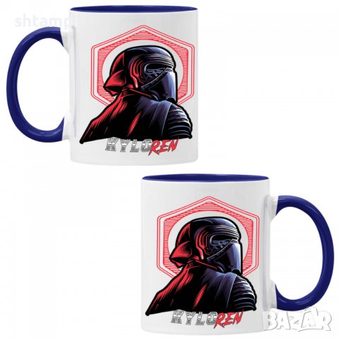 Чаша Star Wars Kylo Ren,Керамична Чаша, Кафе Чай, Игра,Изненада,Подарък,Повод,Празник,Рожден Ден, снимка 3 - Чаши - 38481530