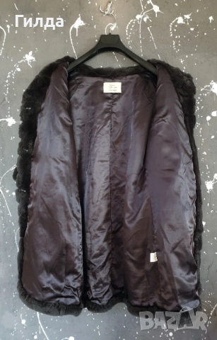 манто естествен косъм лисица Дания М, снимка 4 - Палта, манта - 52803794