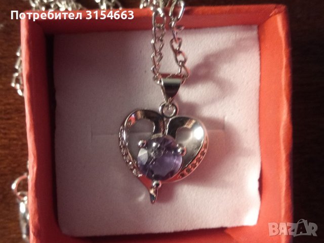 Колие с кристал , снимка 5 - Колиета, медальони, синджири - 40851514