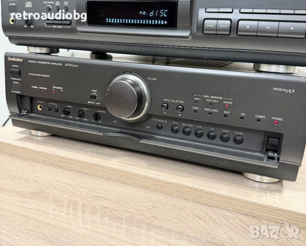 🔊ТОП ретро аудио система - сет TECHNICS Class AA - усилвател, CD плеър, триглав дек и тунер, опция , снимка 4 - Аудиосистеми - 52855668