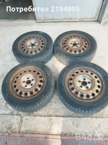  ДЖАНТИ С ГУМИ ЗА VW 195/60/16 C