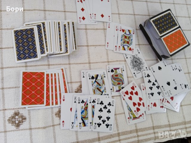LONGFIELD две тестета карти за игра, снимка 6 - Карти за игра - 37632266
