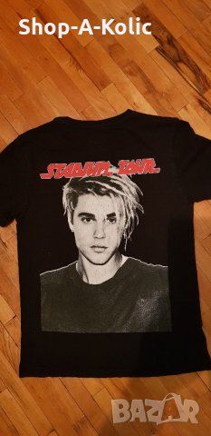 Justin Bieber Stadium Tour 2017 T-Shirt, снимка 2 - Тениски - 34017772