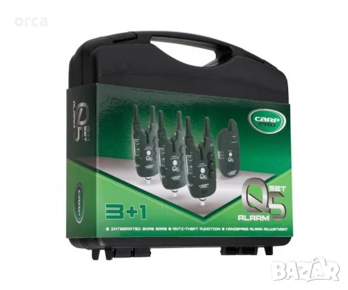 Сигнализатори за шаранджийски риболов комплект - CARP PRO Q5, снимка 3 - Такъми - 29278879