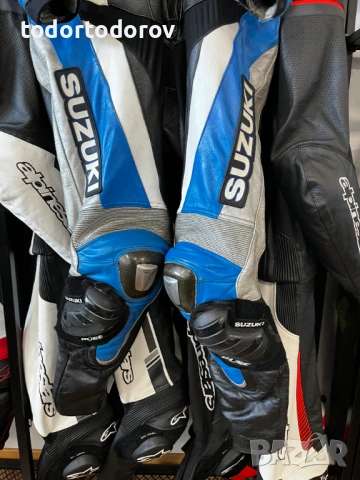 Кожен мото екип BUSE-SUZUKI GSXR Edition ,размер 52-M/Lголяма гърбица 545.68 лв. / 279 €, снимка 5 - Аксесоари и консумативи - 54104763