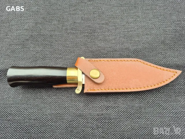 Нож Bowie "Expendables"/"Непобедимите" малък с кожена кания, снимка 5 - Ножове - 50359208