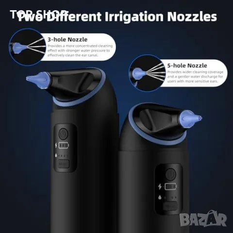 Нова Електрическа Система за Премахване на Ушна Кал BETTDOW IPX65, снимка 7 - Тримери - 49335271