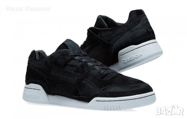 кецове  Reebok Workout Low Plus x Head Porter -с косми от Пони , снимка 2 - Кецове - 32201449