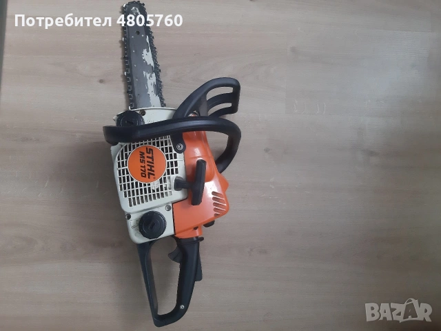 Продавам Моторна резачка STIHL MS 170, снимка 2 - Моторни триони/резачки - 54293049