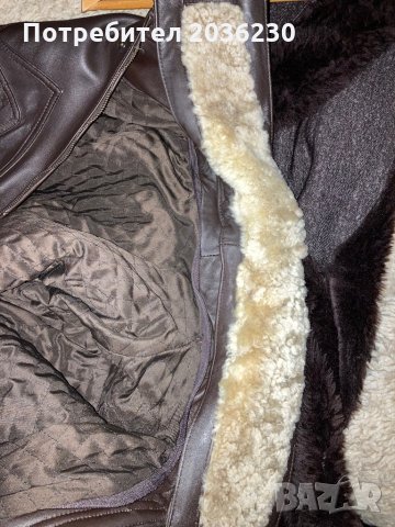 Кожена шуба, снимка 7 - Якета - 35603172