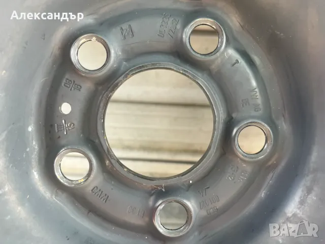 Железни джанти + много добри летни гуми за Volkswagen 5х112 - R15, снимка 9 - Гуми и джанти - 50160255