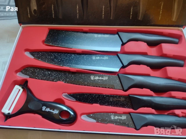 Bachmayer Design by Germany комплект нови ножове модел BM-6600, снимка 9 - Други - 50742105