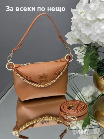 Miu Miu Дамска Чанта Миу Миу - Налични Различни Цветове Код E847, снимка 3 - Чанти - 51586938