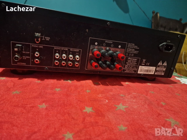 Pioneer Sx-20-k стерео усилвател (stereo amplifier), снимка 5 - Ресийвъри, усилватели, смесителни пултове - 53982275