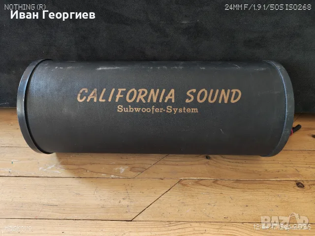 California Sound -8" активен субуфер -с проблем