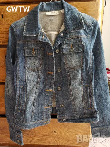 Дънково яке Уникат, снимка 3 - Якета - 49365412