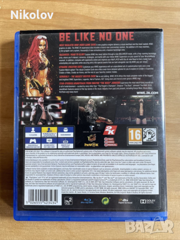 WWE 2K18 PS4 (Съвместима с PS5), снимка 3 - Игри за PlayStation - 44741398