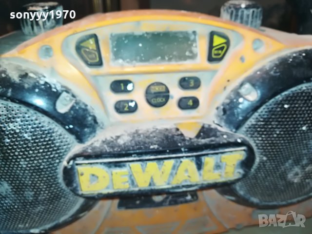 dewalt-строително радио-внос англия, снимка 7 - Ресийвъри, усилватели, смесителни пултове - 29145434