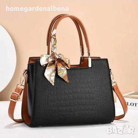 Дамска чанта – Класика с характер! 👜🖤, снимка 3 - Чанти - 54316233