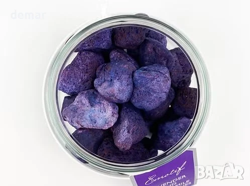 Подаръчен комплект камъни за сън, Лава камък, влят с лавандула и лайка, освежаващо масло 100 мл, снимка 9 - Други стоки за дома - 50949070