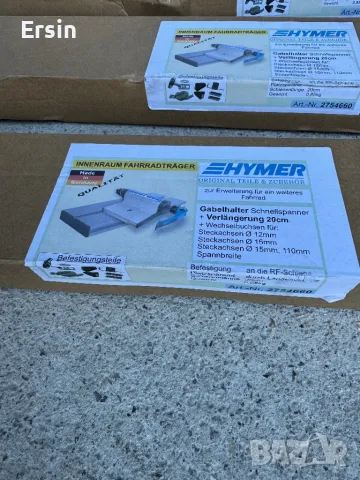 Оригинален комплект за Кемпер (HYMER) Монтаж за багажник за велосипед RadFazz , снимка 10 - Части - 48824782