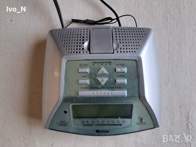 Tevion XL 61112/ FM радио часовник с проектор., снимка 5 - Радиокасетофони, транзистори - 52661749