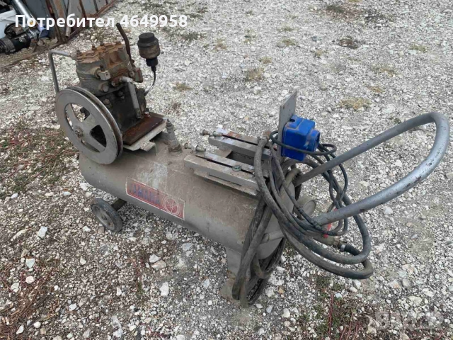 Продавам компресор за въздух 60л без ел мотор , снимка 2 - Други машини и части - 52444996