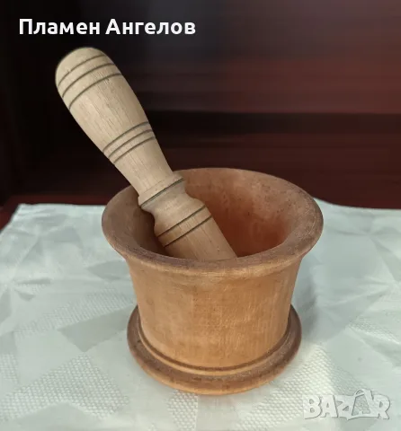 Старо дървено хаванче и кълцалник