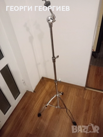 Продавам барабани,стойки и педал за каса, снимка 2 - Ударни инструменти - 52832449