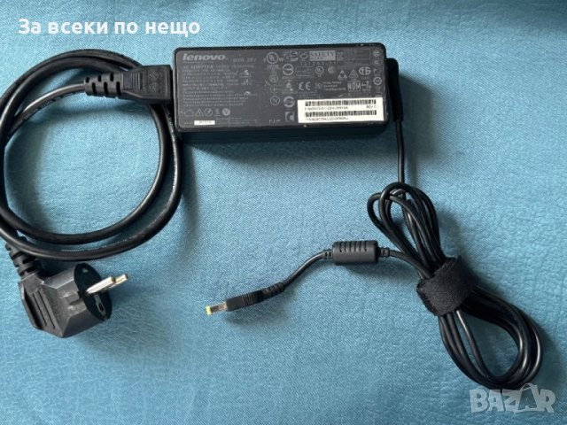 Оригинално зарядно захранване за лаптоп Lenovo 20V 4.5A 90W , ПРАВОЪГЪЛНА БУКСА , зарядно Lenovо