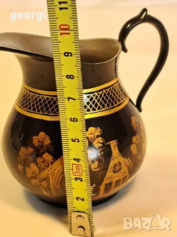 холандска изрисувана цинкова каничка 24/4, снимка 8 - Декорация за дома - 49515701