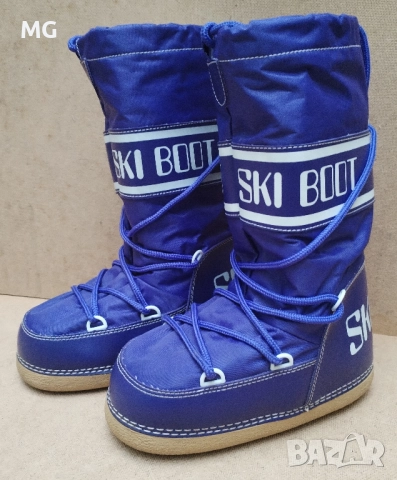 Детски дамски апрески ботуши за сняг Apres ski boots #35-37см., снимка 4 - Детски боти и ботуши - 52687762