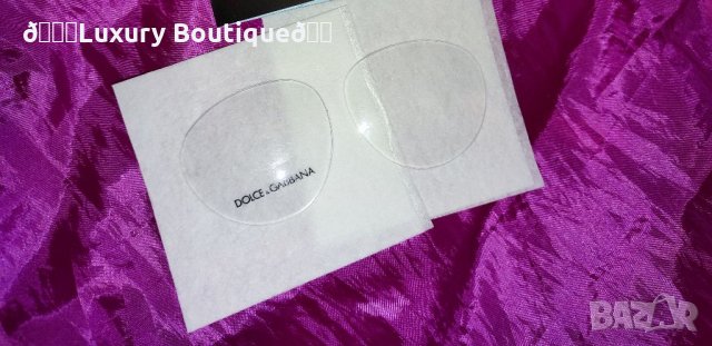 Оригинални Dolce & Gabbana прозрачни стъкла за рамка за очила, снимка 5 - Слънчеви и диоптрични очила - 34165715