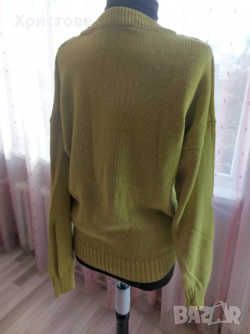 Пуловер в зелено - 15,00лв., снимка 7 - Блузи с дълъг ръкав и пуловери - 31272964