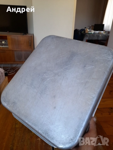 Стара алуминиева тава,тепсия #16, снимка 7 - Антикварни и старинни предмети - 51936493