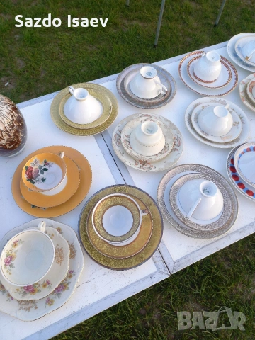 порцелан тройни сетове , снимка 6 - Чаши - 54244207