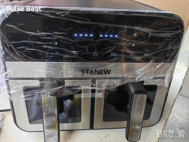 Двоен въздушен фритюрник, STANEW – решението срещу мазното и бавното готвене, снимка 4 - Фритюрници - 52429629