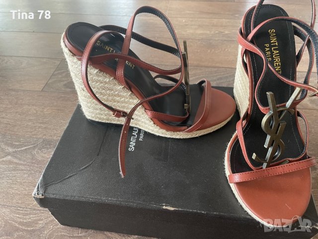 YSL дамски сандали платформа , снимка 4 - Сандали - 34048806