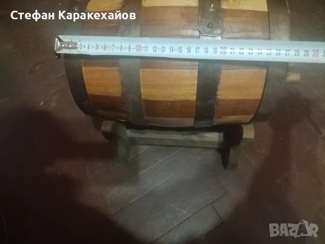 Старо дървено буренце , снимка 6 - Антикварни и старинни предмети - 56077630