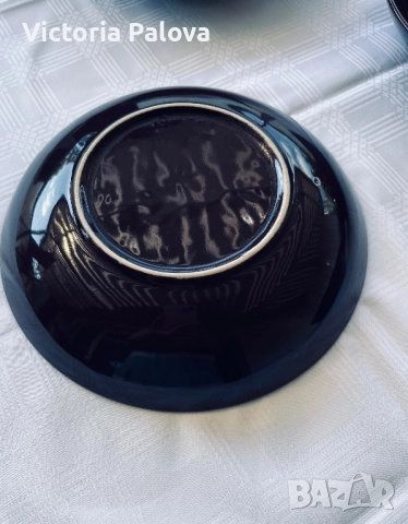 Керамични чинии с цветно остъклено покритие, снимка 9 - Чинии - 51507837