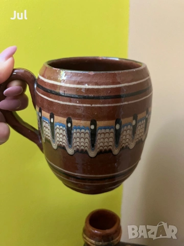Керамични съдове с троянска шарка, снимка 17 - Антикварни и старинни предмети - 53929575